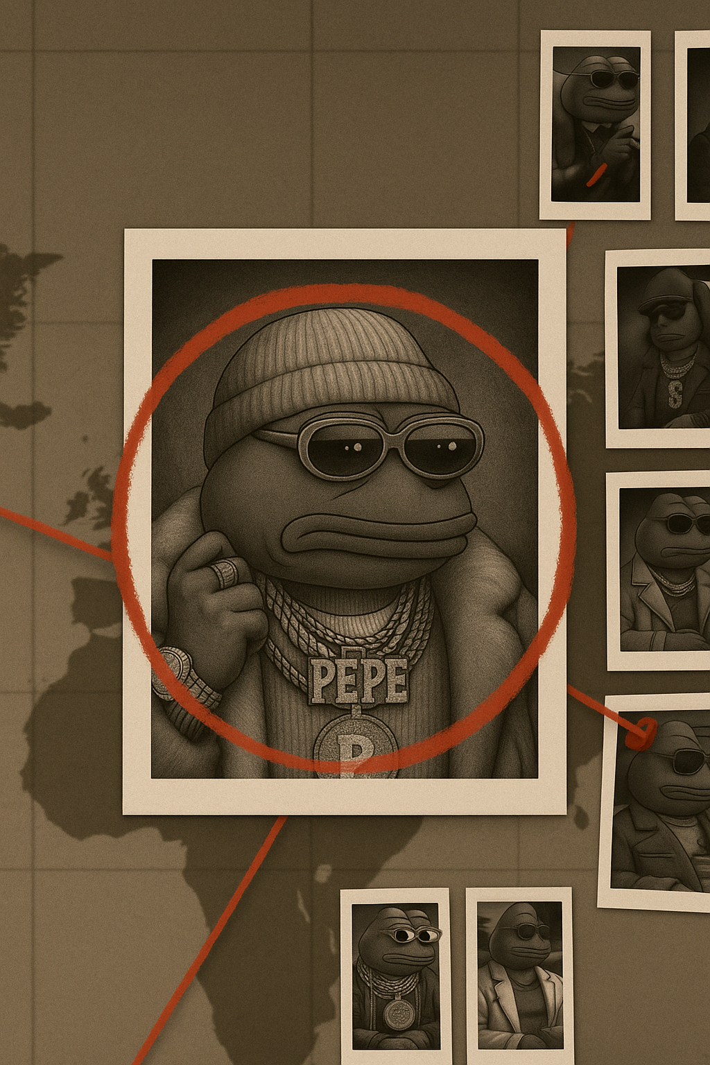 The Pepe Investigation Board Mobile